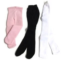 Pink, Black, & White Tights made for 18 inch Doll Clothes Girl Accessories