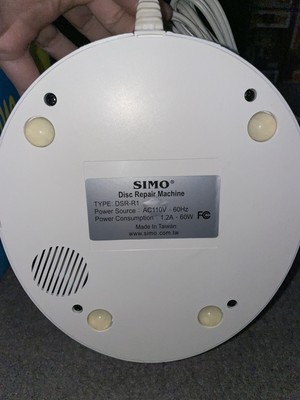 Simo ZDAG 101 DSR-R1 Disc Repair Machine Resurface FOR PARTS Simo ZDAG 101 DSR-R1 Disc Repair Machine Resurface FOR PARTS