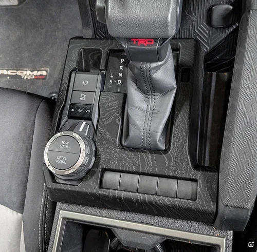 For2025-2024 Toyota Tacoma Car Accessories Gear Shift Panel Cover Gear Knob Trim - Bild 3 von 8