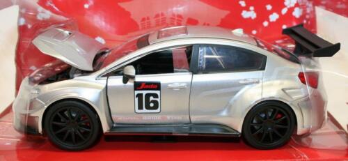 Jada 1/24 Scale Car 99092 - JDM Tuners 2016 Subaru WRX STi Widebody - Silver - Imagen 2 de 5