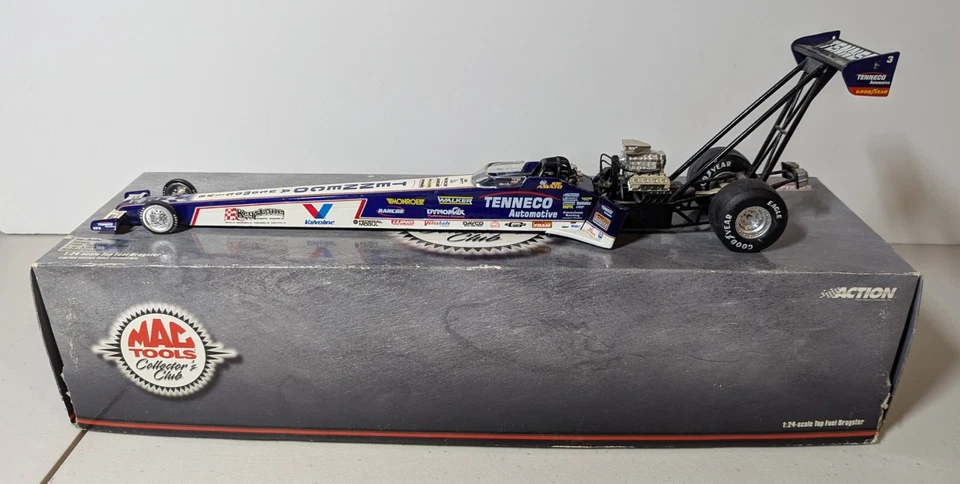 Joe Amato / Tenneco '99 Top Fuel Dragster DieCast Action MacTools 1:24 **TAL CUAL** Foto 2 de 4