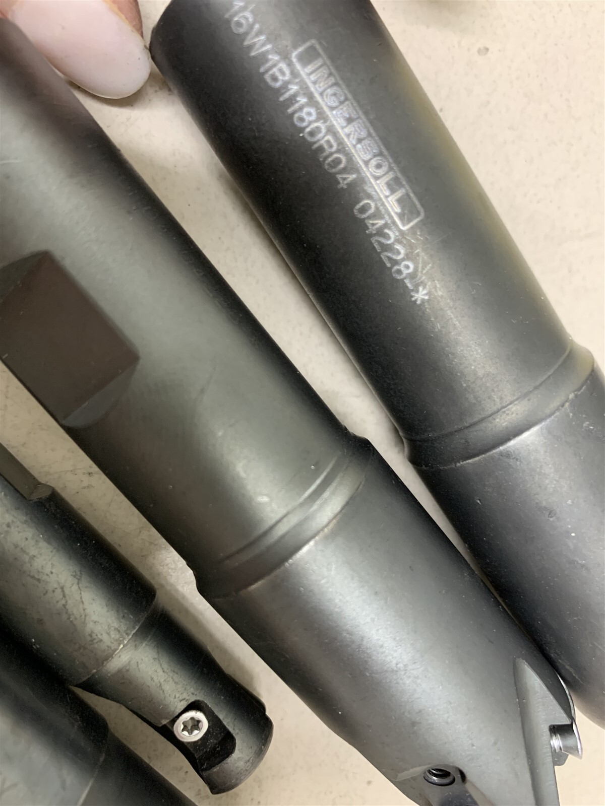 New Misc Lot of 7 Ingersoll Indexable Ball Nose End Mill/T Slot Cutter