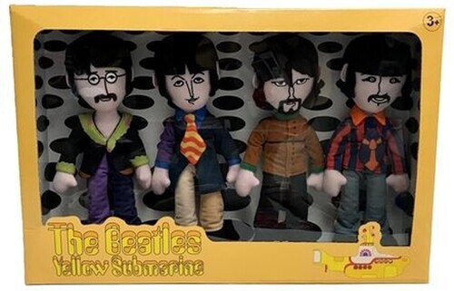 The Beatles - Beatles - Yellow Submarine 4 Band Member Juego de Caja de Peluche [Juguete Nuevo] P