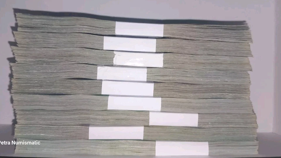 IRAQ 25 DINARS P-73 1986 x 50 Pcs SADDAM MILITARY , First Class Bundle BANKNOTE - Image 3 of 4