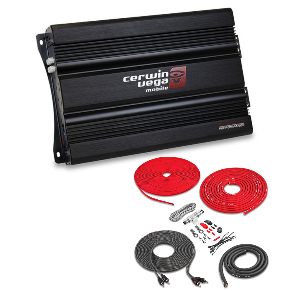 Моноблочный усилитель Cerwin-Vega CVP20001D мощностью 400 Вт RMS класса AB с комплектом усилителей 23290₽