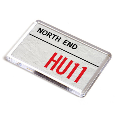 FRIDGE MAGNET - North End HU11 - UK Postcode
