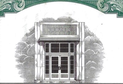 Pfizer New Jersey, 1942 die Pharma-Aktie (50
