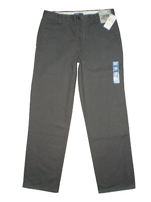 Dockers Men's Easy Khaki D2 Straight Fit Flat Front Pant, Storm