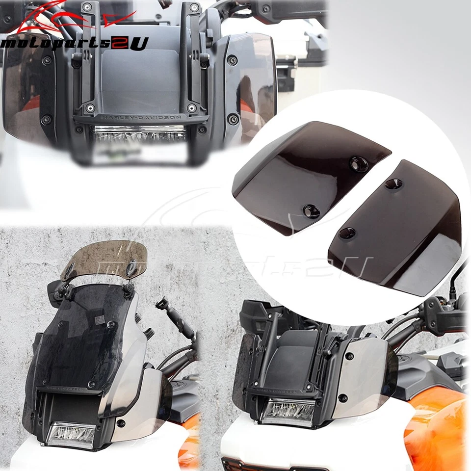 Par de parabrisas lateral ensanchado para Harley Pan America 1250 PA1250 PA1250S 2021-22 Foto 2 de 4