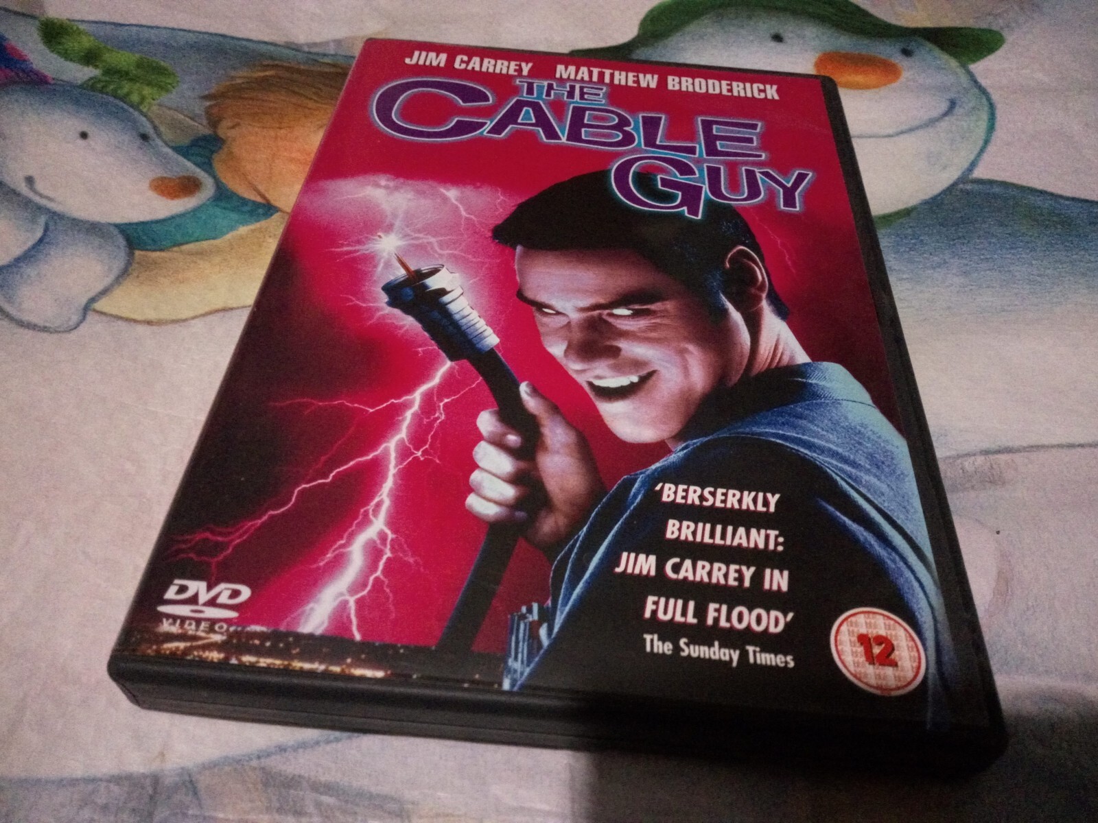 The Cable Guy DVD Comedy (1996) Jim Carrey  vgc