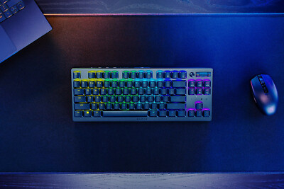 Razer DeathStalker V2 Pro Tenkeyless Gaming Tastatur USB RF Wireless Bluetooth R