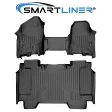 SMARTLINER Floor Mats 2019-2024 Ram 1500 Crew Cab (Bench Seats)