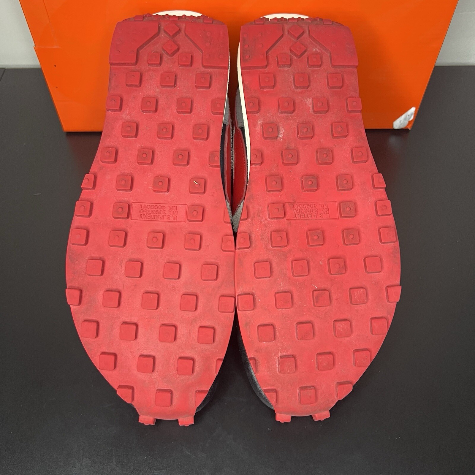 SACAI X NIKE Taglia 8 5 Nike sacai x Undercover x LDWaffle Midnight Spruce University Rosso