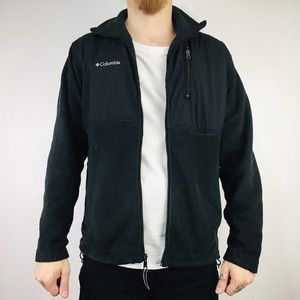 black fleece columbia jacket