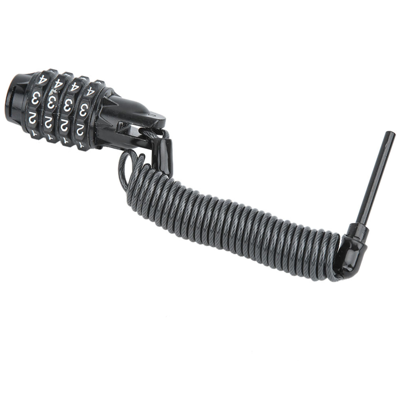 Motorcycle Helmet Lock With Cable Combination Carabiner Lock