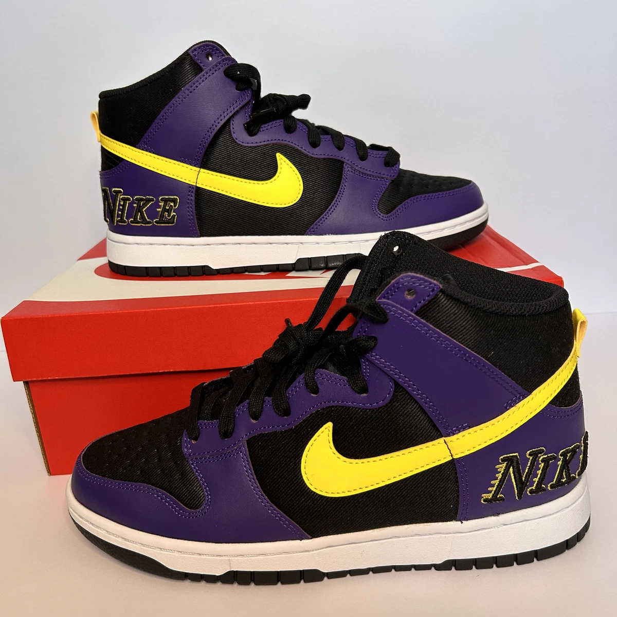 Nike Dunk High Premium Black for Sale | Authenticity Guaranteed | eBay