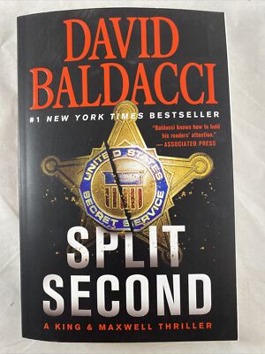 Split Second | by David Baldacci | 2021 Paperback Book