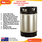 <!--F#f_0-->Kegland 9.5L (2.5gallon) Brand New Premium Stainless Steel Ball Lock Keg Party<!--F/-->
