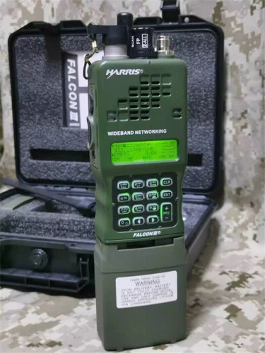 US Ware! HARRIS TCA PRC 152A Funkgerät 15W Metall VHF UHF KDU Tastatur Anzeigeeinheit - Bild 2 von 26