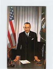 Postcard Lyndon B. Johnson