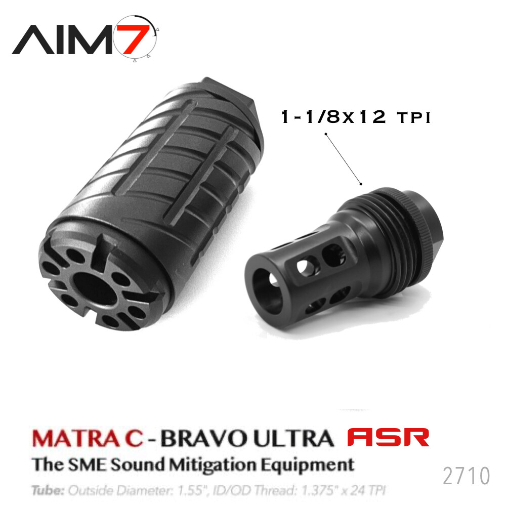 AIM7 MATRA R.550 UTRA 1-1/8X12 & KVP Muzzle Brake | eBay