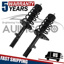For 2007- 2011 Toyota Camry 2006-2012 Avalon Rear 2 Shocks w/Coil Springs