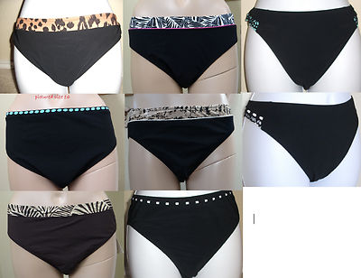 NWT genuine PROFILE swimsuit pant bottom w decorative edge/plain,6,12,14,10,16,8