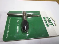 Tap Wrench 0-1/4" Type 727 Steel 2-3/4" L T-Handle