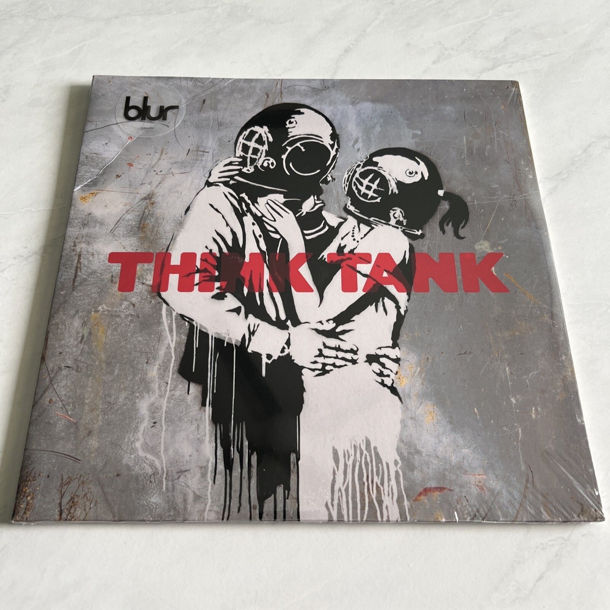 オリジナル　美品　レア　blur THINK TANK レコード　Banksy Banksy x Blur - Think Tank Vinyl LP (2 x 12'' 2012 Release