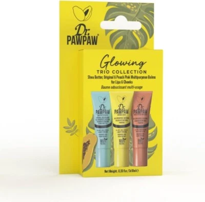 Dr PAWPAW Glowing Collection Trio Gift Set Multipurpose Soothing - 3 x 10ml
