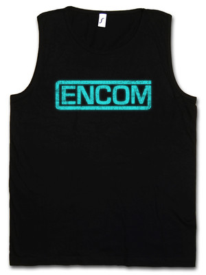 ENCOM II GYM TANK TOP encom International computer technology corporation Tron