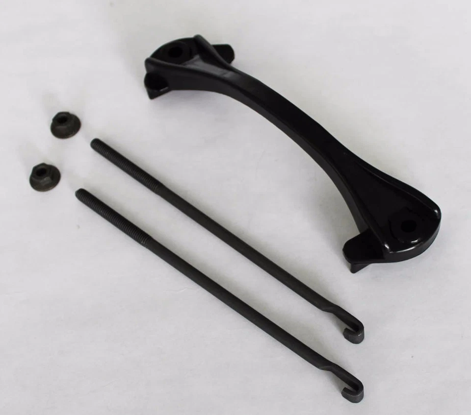 NUEVO 1971-1973 Ford Mustang Batería Bandeja Kit Sujeción y Pernos Juego de 5 piezas Plástico Foto 4 de 4