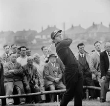 South African golfer Gary Player competing 1961 Open Championship- 1961 Photo 2