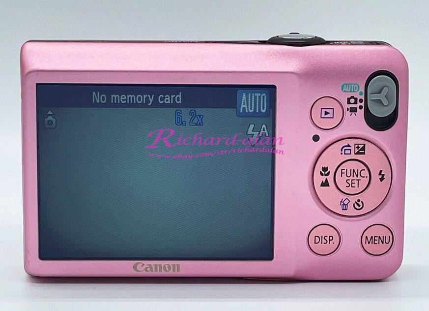 Canon PowerShot SD1300 IS/IXY 200F 12.1MP CCD Vintage
