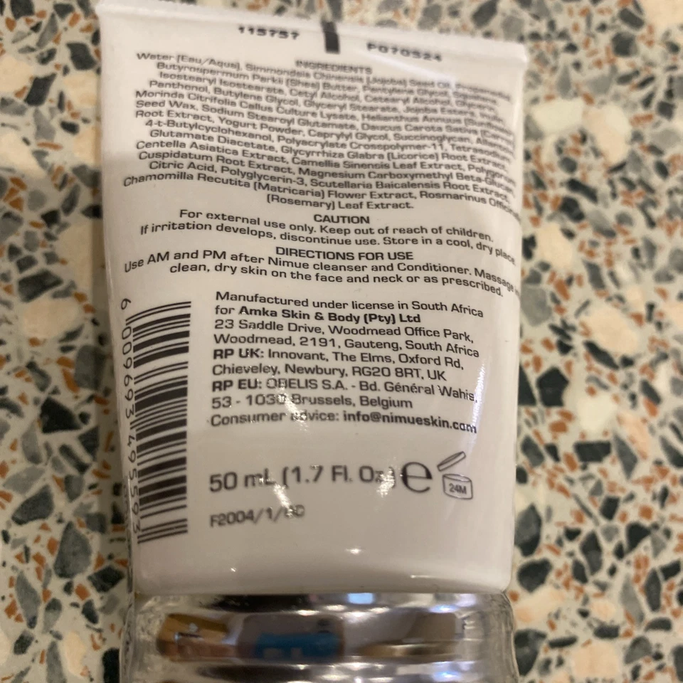 Nimue Daily Calm And Restore Moisturiser 50ml. (Brand New).like Dermalogica - Image 3 of 4