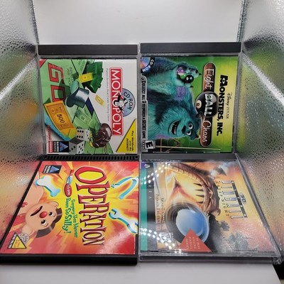 Lot Of 4 Classic Vintage Windows PC Computer Games CD-ROM!