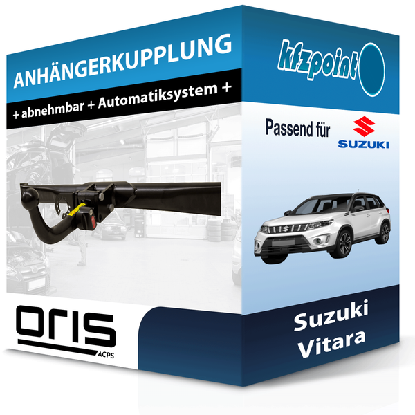 für Suzuki Vitara 10.2018-Jetzt Oris AnhäNgerkupplung Abnehmbar Neu-image