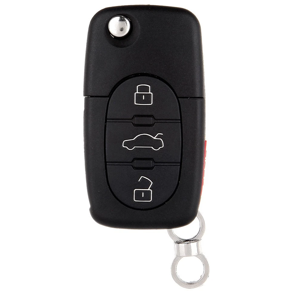 Fits Audi Allroad Quattro 2001 2002 2003 2004 2005 Buttons Remote Car Key Shell - Image 3 of 4