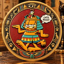 Garfield Egyptian Pharaoh Odie Commemorative Coin CB3131