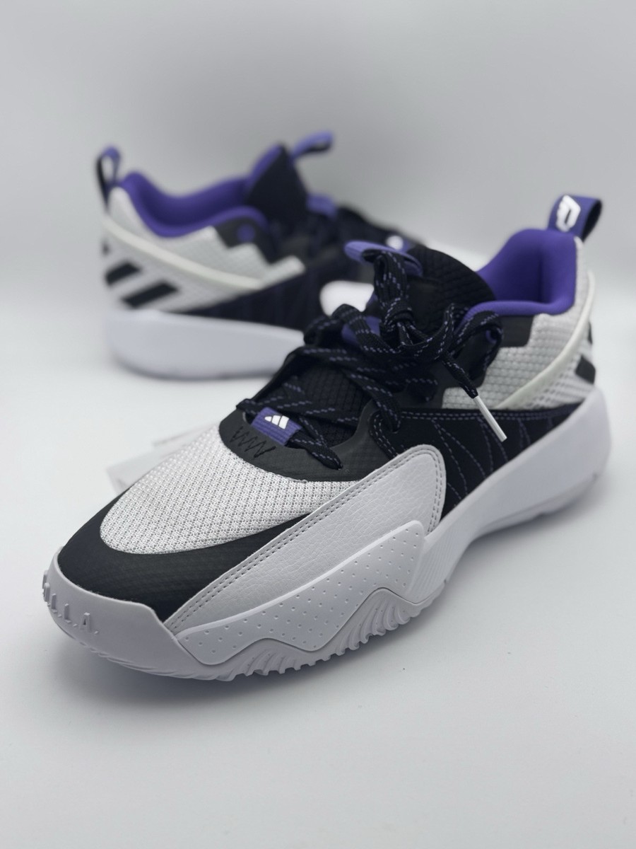 adidas Dame Certified Damian Lillard White Purple Rush Basketball