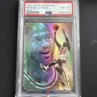 1997 Flair Showcase #1 Michael Jordan Row 3 PSA 8 CARD CHICAGO BULLS LEGEND HOF