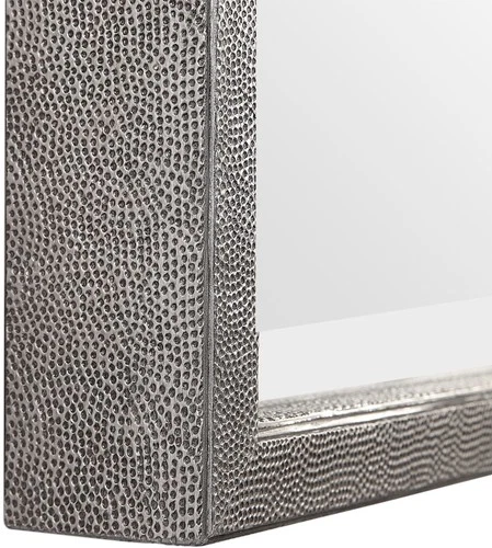 Uttermost 09407 Gabelle 32" W x 62" H Rectangular Glass Framed - Silver - Picture 2 of 5