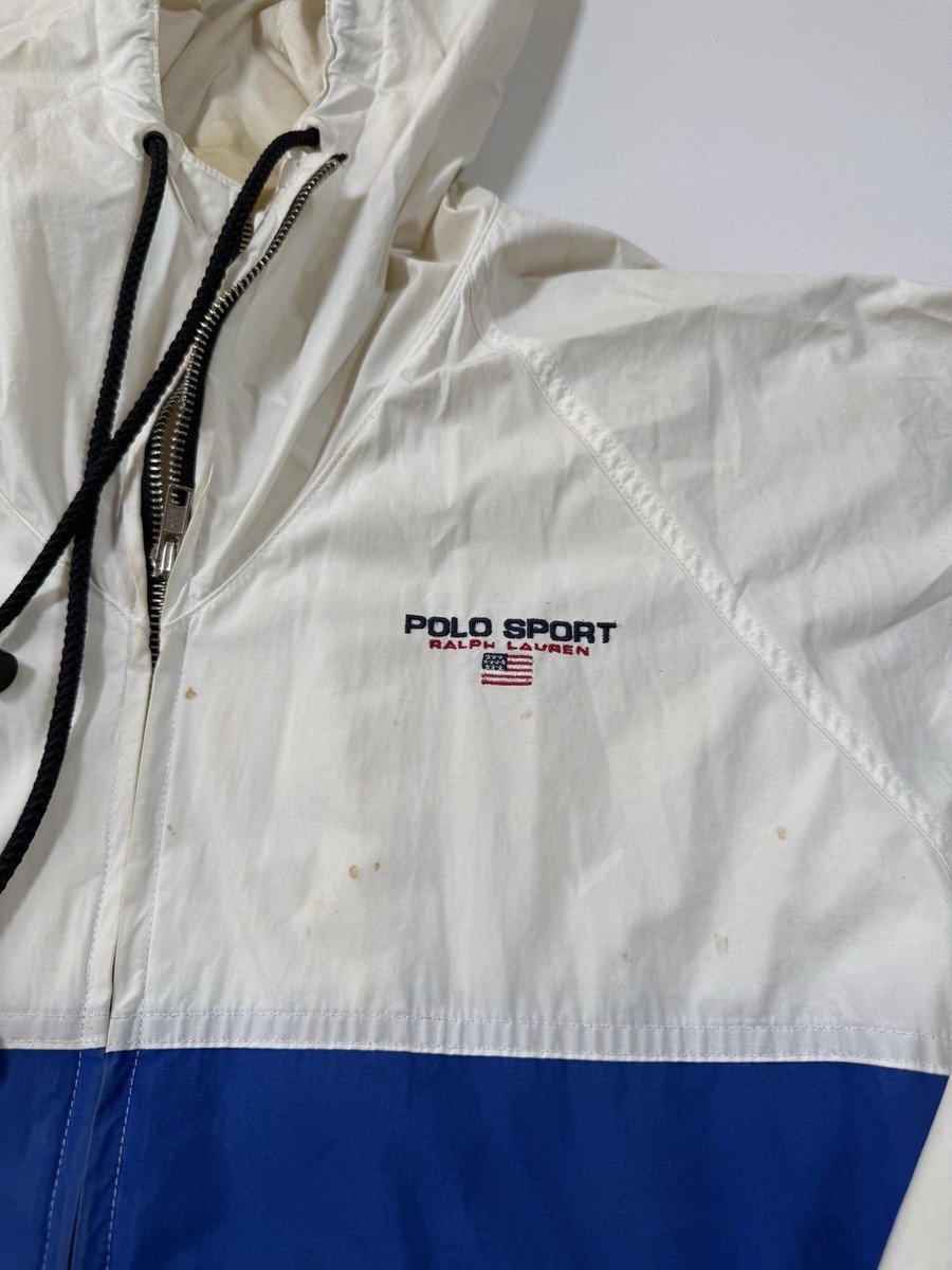 Vintage Polo Sport Ralph Lauren Jacket Mens Large Full Zip