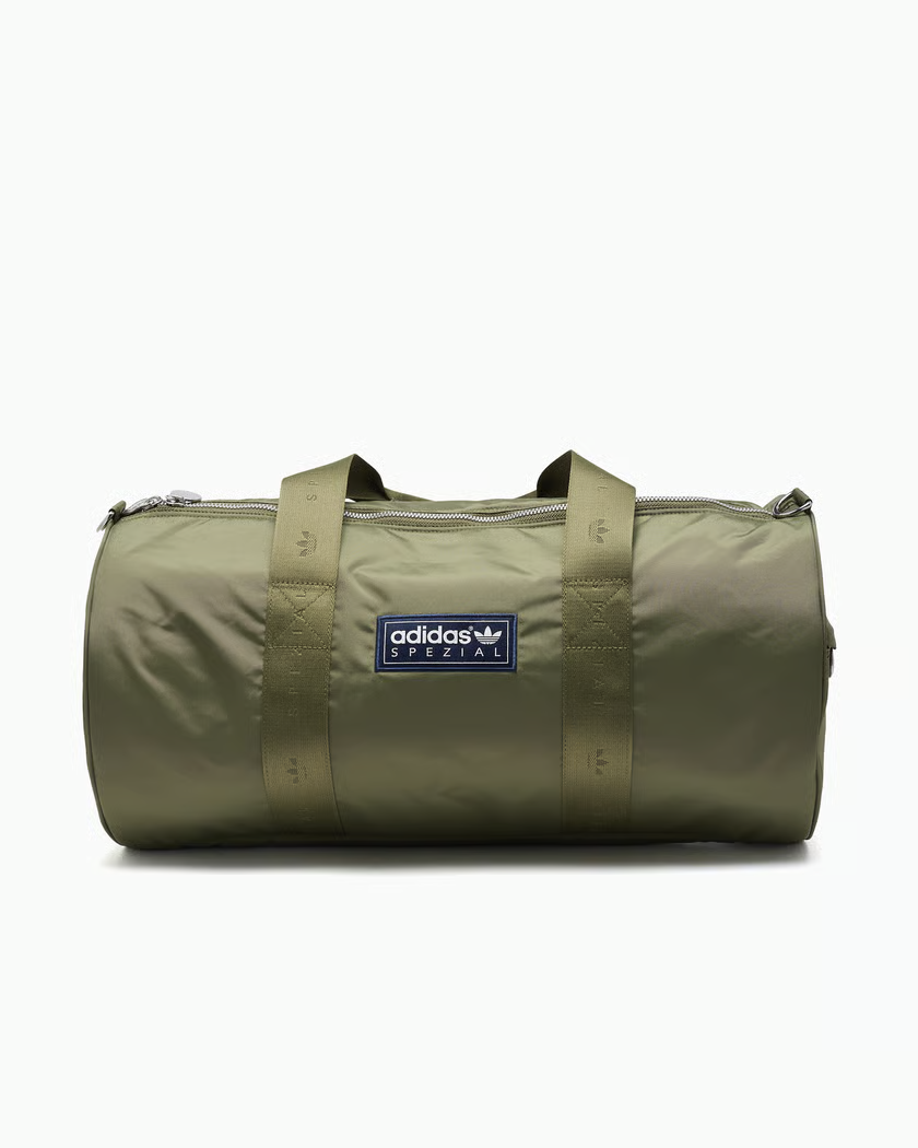 adidas Spezial SPZL Army Green Duffle Retro Classic Originals Logo