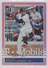 2019 Panini Donruss Retro 1985 Holo Pink Johan Camargo #206 ii1