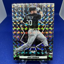 2022 Panini Mosaic Jake Burger RC #213 Mosaic Prizm