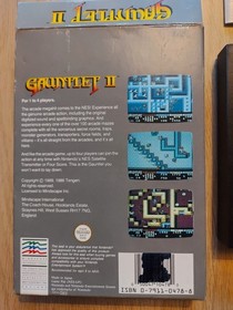 Gauntlet II 2 Nintendo NES Game Boxed PAL A CIB Vintage Retro Cult Classic Atari