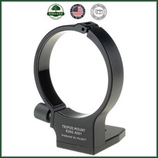 Telephoto Lens Tripod Mount Ring, High-Quality Metal for Camera Stability