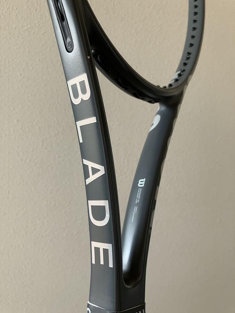 ウィルソン　ブレード　98 V8 G2 カスタム　ワークス　ホワイト　唯一無二 Wilson Blade 98 V8 G2 Custom Works White One-Of-A-Kind | eBay