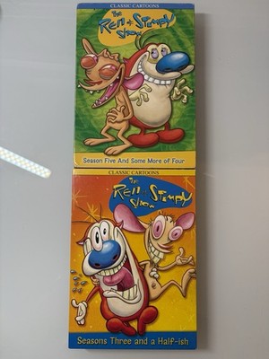 The Ren and Stimpy Show DVD Lot 2005 MTV Classic Cartoons Seasons 3-4-5